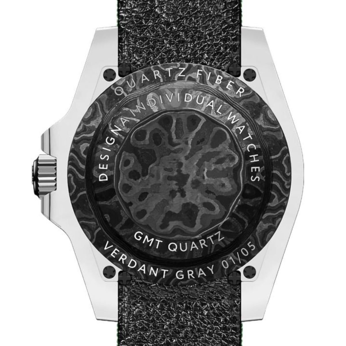Rolex DiW GMT Master - Verdant Gray - CarboQuartz